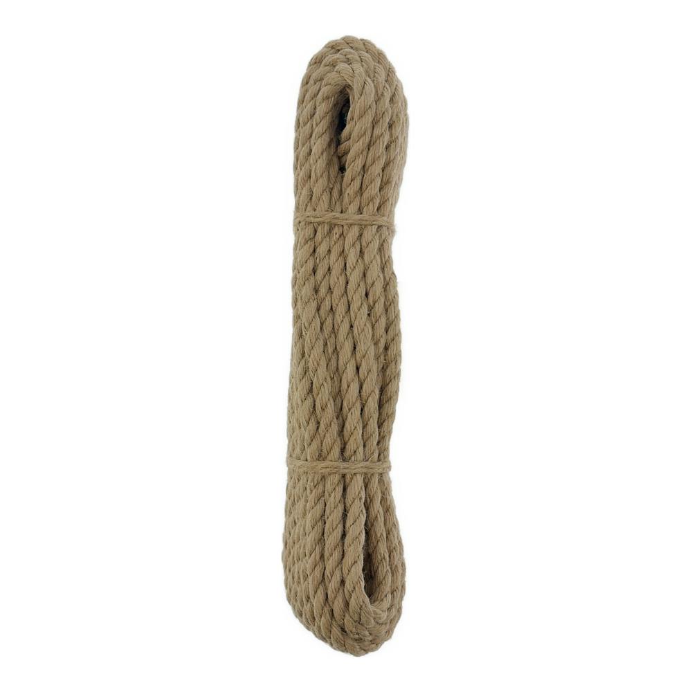 麻ロープ ジュート (約)径6mm×長さ10m | 接着・補修・梱包 通販
