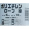 ポリエチレンロープ 緑 (約)径6mm×長さ10m