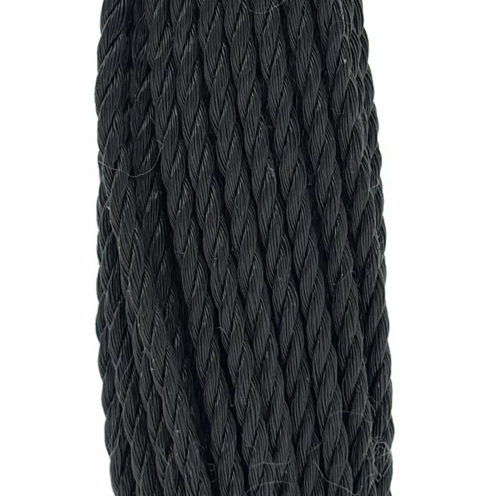 ポリエチレンロープ 黒 (約)径3mm×長さ10m