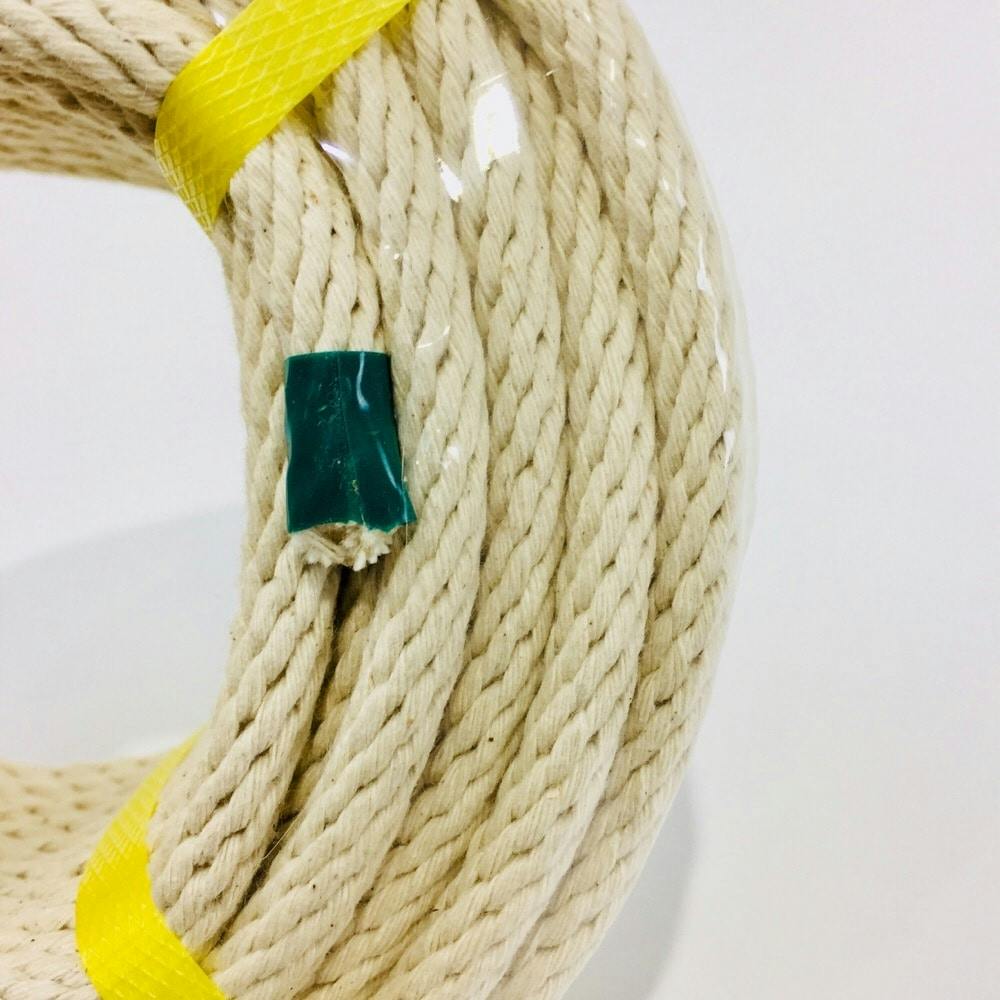 K8257 【綿ロープ】 4ミリ 10m 17個 金剛打ちロープ 東伸工業 梱包 手芸 農業 未使用 デットストック品 スマートスクール ⁄ 綿金剛打ちロープ 6mm×10m A-65