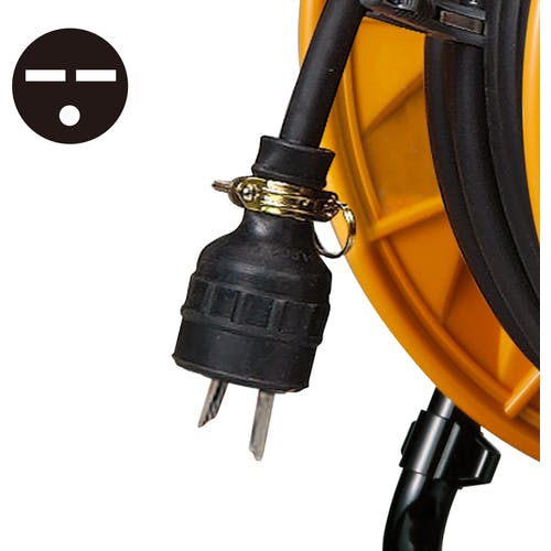 ハタヤ　ＡＰ型　三相２００Ｖ型コードリール　２０ｍ　《発注単位：1台》［OB］ ハタヤ ＡＰ型 三相２００Ｖ型コードリール ３０ｍ 《発注単位：1台》［