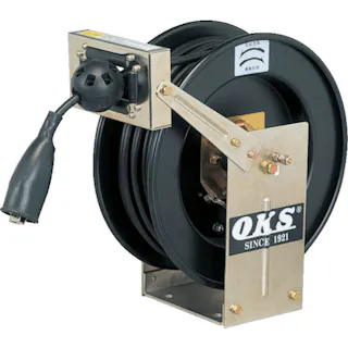 【CAINZ-DASH】ハタヤリミテッド アースリール スプリング式 5.5×1 20mケーブル付 ERD-A2【別送品】