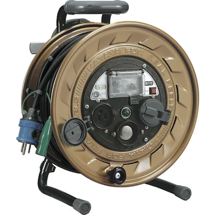 【CAINZ-DASH】ハタヤリミテッド メタルセンサー(金属感知機能付)リール 単相100V接地付 30m MSB-301KX【別送品】