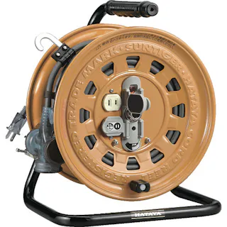 【CAINZ-DASH】ハタヤリミテッド 逆配電型コードリール マルチテモートリール 単相100V 27+6m TGM-130【別送品】