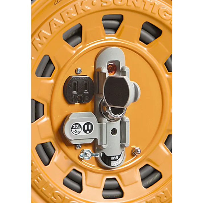 【CAINZ-DASH】ハタヤリミテッド 逆配電型コードリール マルチテモートリール 単相100V 27+6m TGM-130【別送品】