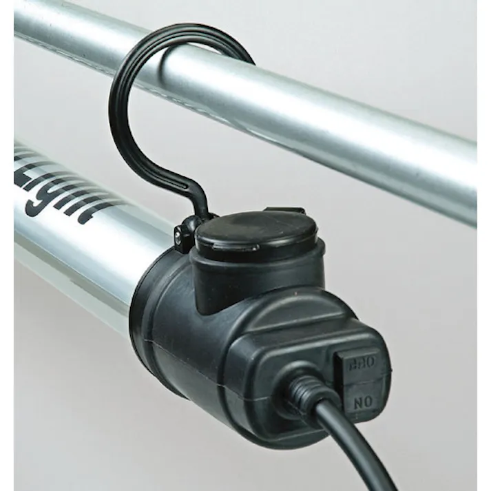 【CAINZ-DASH】ハタヤリミテッド 連結式20W蛍光灯フローレンライト 10m電線付 FFW-10【別送品】