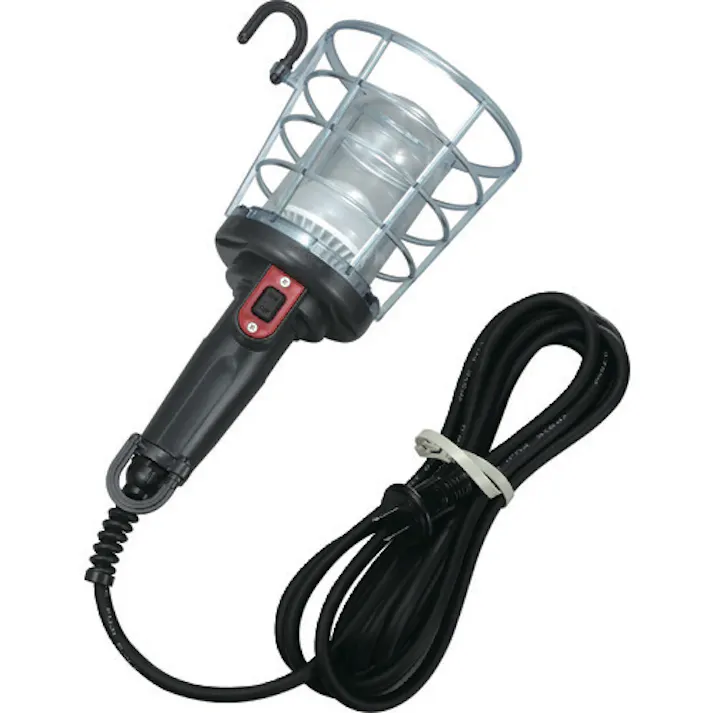 【CAINZ-DASH】ハタヤリミテッド 防雨型LEDケイ・ハンドランプ 7W電球形LEDハンドランプ 5m LEW-5【別送品】