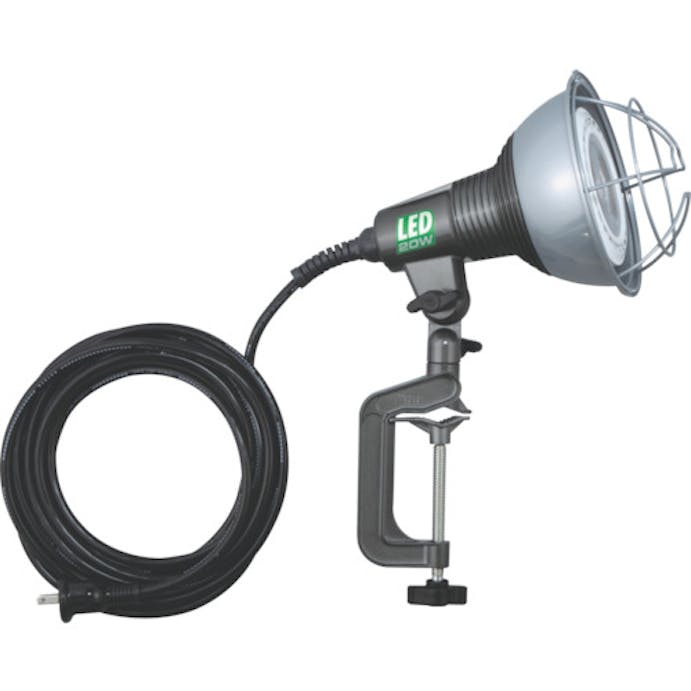 【CAINZ-DASH】ハタヤリミテッド ＬＥＤ作業灯　２０Ｗ電球色ビームタイプ　電線１０ｍ RGL-10L【別送品】