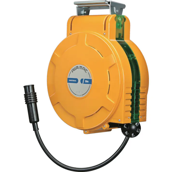 【CAINZ-DASH】ハタヤリミテッド 取付型自動巻取エアリール エヤーマックXL 耐スパッターホース10×14 20m AXT-204【別送品】