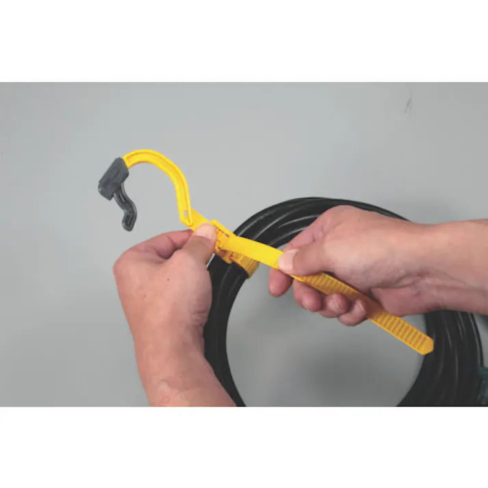 【CAINZ-DASH】ハタヤリミテッド エクスバンド ベルト長さ 300mm 最大結束径 Φ75まで DV-30-B【別送品】