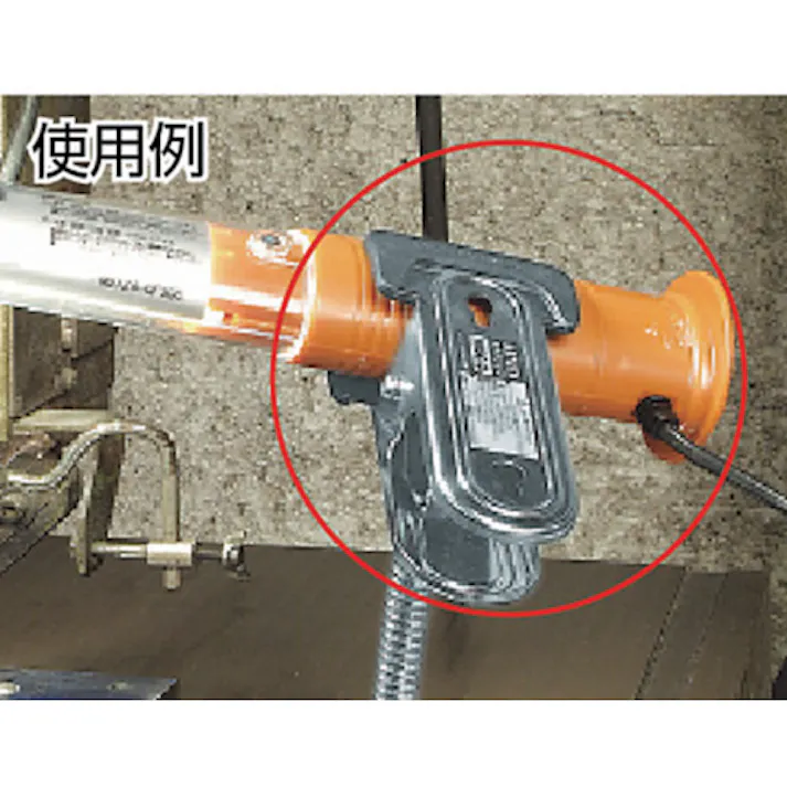 【CAINZ-DASH】ハタヤリミテッド ハンドライト用クリップ マグクリップ 丸型マグネット付(ワンタッチ解除レバー付)高さ120mm MGC-1【別送品】