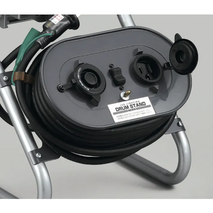 【CAINZ-DASH】ハタヤリミテッド 30WLED投光器 ドラムスタンドタイプ LDS-307K【別送品】