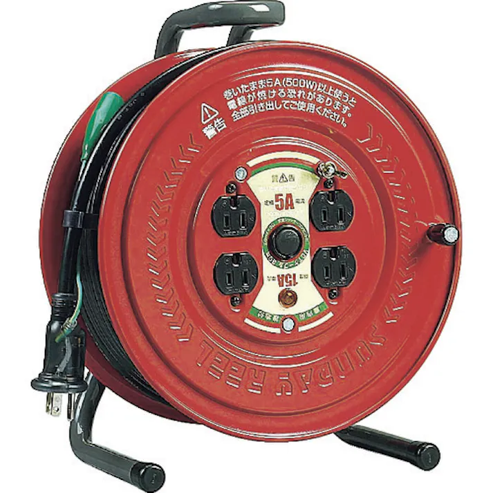 【CAINZ-DASH】ハタヤリミテッド コードリール サンデーリール 単相100Vアース付 30m GS-301K【別送品】