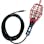 【CAINZ-DASH】ハタヤリミテッド 補助コードランプ　６０Ｗ耐震電球付　電線１０ｍ　ランプガード赤 ILI-10R【別送品】