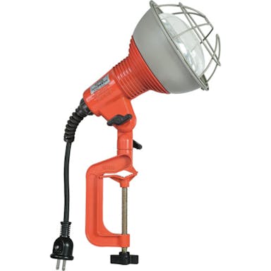 【CAINZ-DASH】ハタヤリミテッド 防雨型作業灯　リフレクターランプ２００Ｗ　１００Ｖ電線０．３ｍ　バイス付 RG-200【別送品】