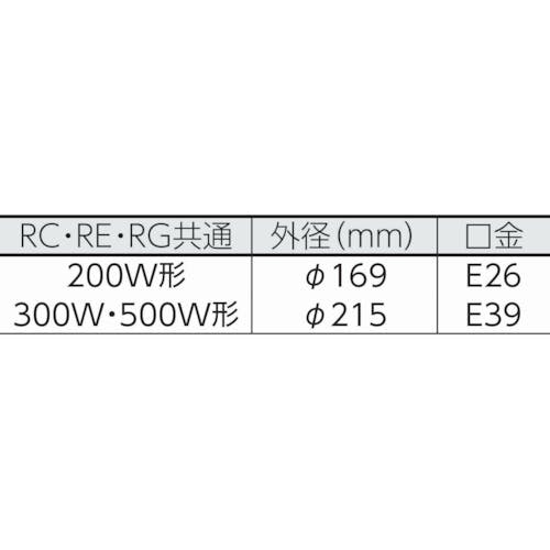 ハタヤリミテッド リフレクターランプ RG-310 - 4