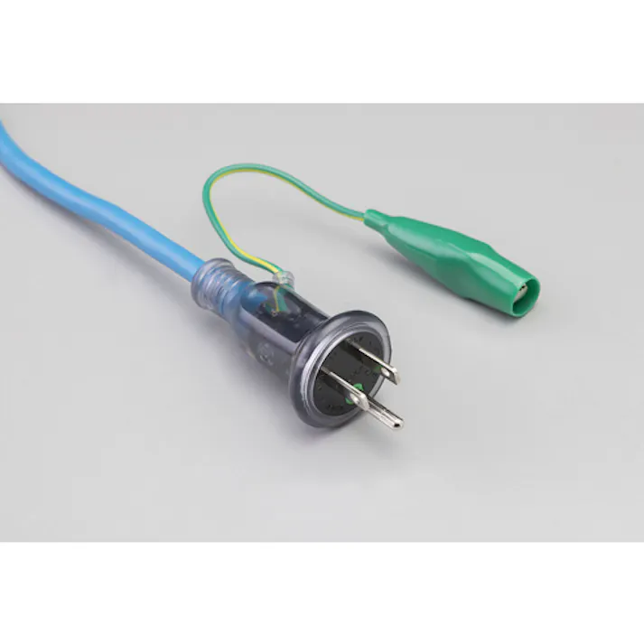 【CAINZ-DASH】ハタヤリミテッド 2P接地付延長コード 10m グレーブルー SX-103K-B【別送品】