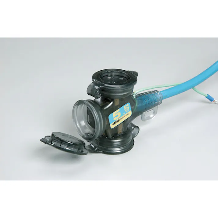 【CAINZ-DASH】ハタヤリミテッド 防雨型2P延長コード5m ブルー FX-053-B【別送品】