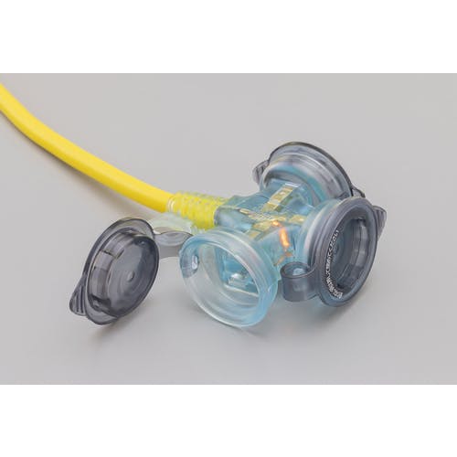 CAINZ-DASH】ハタヤリミテッド 防雨型2P延長コード20m レモン