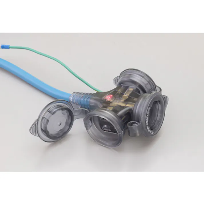 【CAINZ-DASH】ハタヤリミテッド 防雨型2P接地付延長コード20m グレーブルー FX-203K-B【別送品】