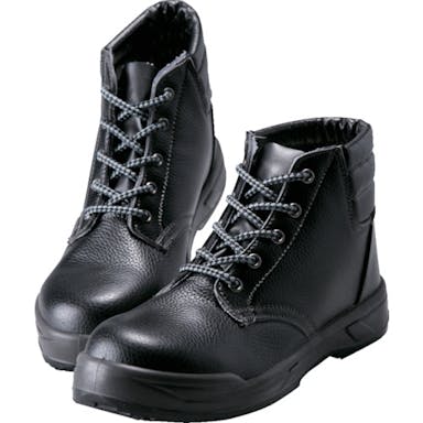 【CAINZ-DASH】ノサックス 耐滑ウレタン２層底　静電作業靴　中編上靴　２４．５ＣＭ KC-0066-24.5【別送品】