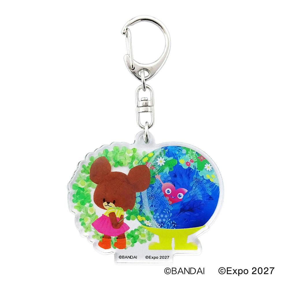 EXPO2027 【くまのがっこう】 アクリルキーホルダー ジャッキーの