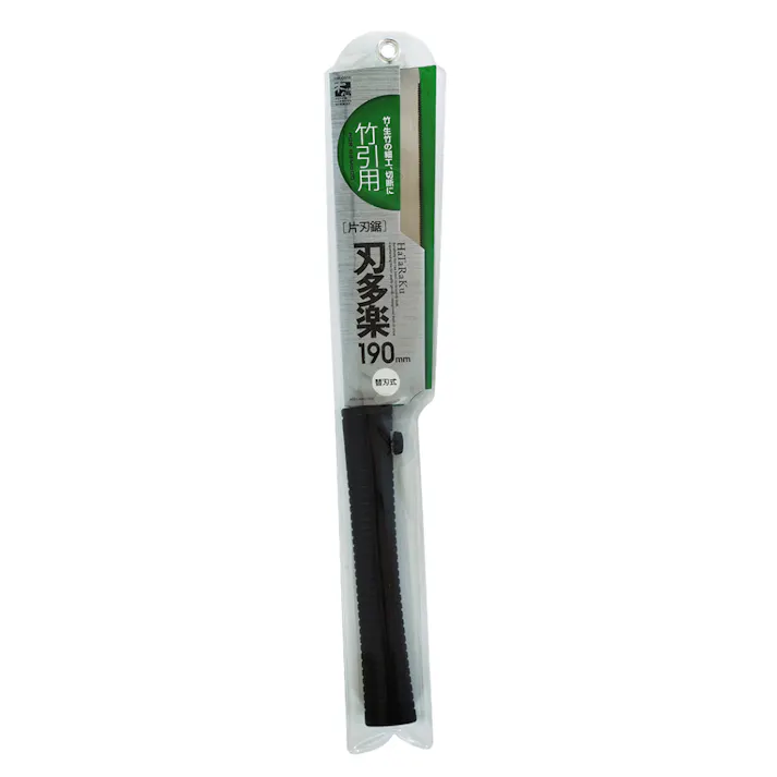 石鋸工業 刃多楽片刃鋸 竹引き用 190mm INK-0558 本体