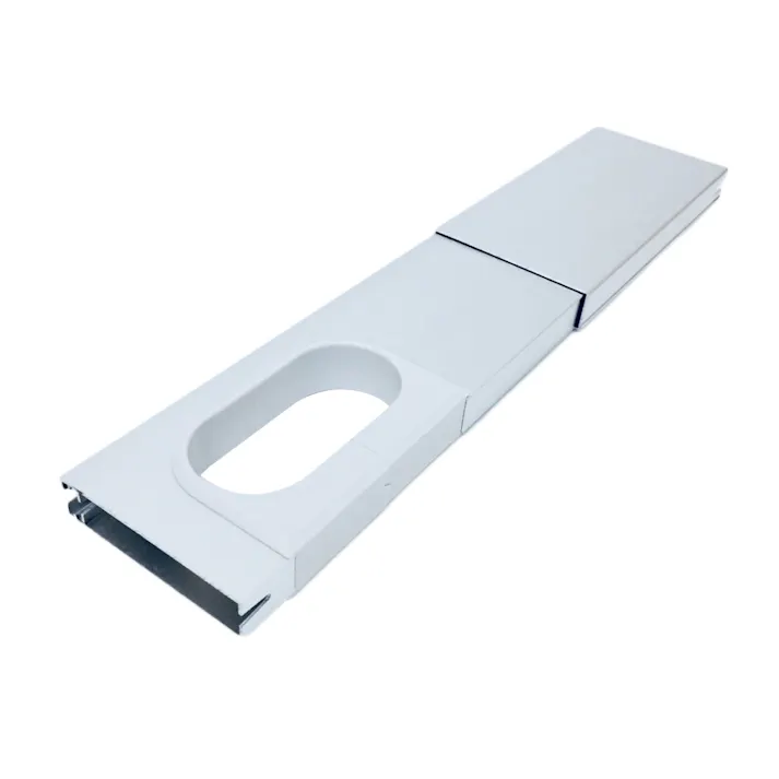 日晴金属 エアコン配管用アルミ窓パネル 窓高さ280-380mm シルバー C-BPS-S