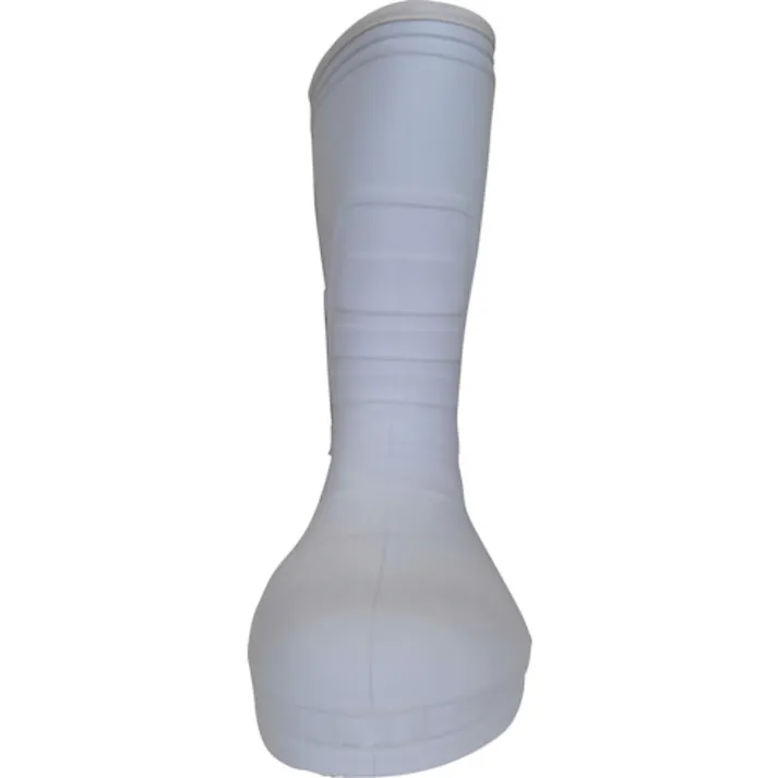 【CAINZ-DASH】喜多 柔らかいEVAラバー安全長靴 KR7030 ホワイト M(24.5~25.0) KR7030-WH-M【別送品】