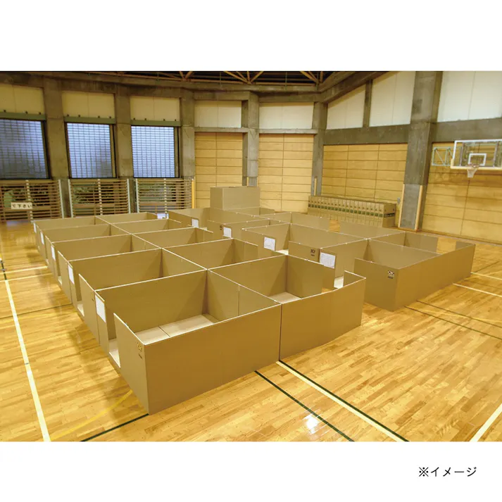 簡易間仕切り+段ボール畳セット DPM型