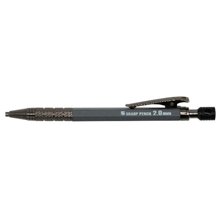 祥碩堂 朱雀 建築用シャープペンシル 硬芯 2.0mm 黒 500-HB