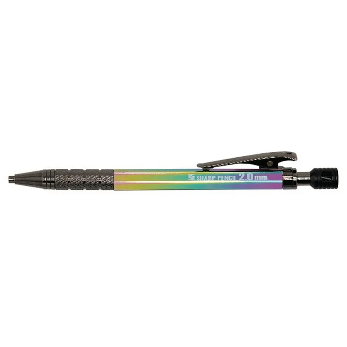 祥碩堂 朱雀 建築用シャープペンシル 硬芯 2.0mm 黒 500-TI