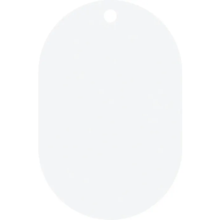 【CAINZ-DASH】日本緑十字社 アルミ製小判札(無地札) シルバー アルミ札-A 55×36×0.8mm 10枚組 306001【別送品】