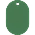 【CAINZ-DASH】日本緑十字社 小判札（無地札）　小判札４５－Ｇ　緑　４５×３０ｍｍ　スチロール樹脂 200012【別送品】