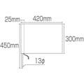 【CAINZ-DASH】日本緑十字社 手旗　黄　３００（４５０）×４２０ｍｍ　綿＋木製棒 245003【別送品】