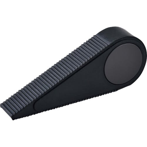 日本緑十字社 差し込み式ドアストッパー 黒 ドアストッパー120-20 H45×W20×D120mm マグネット付 342010 ドアストッパー 日本緑十字社 差し込み式ドアストッパー 黒 ドアストッパー120-20 H45×W20×D120mm マグネット付 342010 ドアストッパー