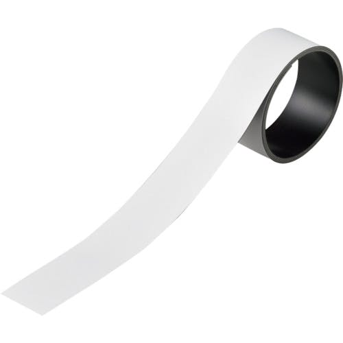 日本緑十字社 テープ状カラーマグネット 白 マグネ30W 30mm幅×1m×0.8mm 片面磁力 312051 カラーマグネット 日本緑十字社 テープ状カラーマグネット 白 マグネ30W 30mm幅×1m×0.8mm 片面磁力 312051 カラーマグネット