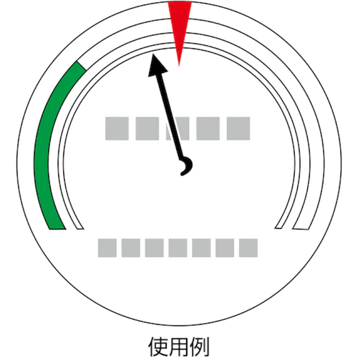 【CAINZ-DASH】日本緑十字社 マーキング用ステッカー(ゲージマーカーステッカー) 緑 マーキング-100G 内径40-90mmΦ 10枚組 PET 208501【別送品】
