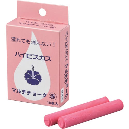 日本緑十字社 マルチチョーク(雨天使用可能タイプ) 赤 マルチチョーク-R 12Φ×80mm 10本組 289091 建築用筆記具 日本緑十字社 マルチチョーク(雨天使用可能タイプ) 赤 マルチチョーク-R 12Φ×80mm 10本組 289091 建築用筆記具