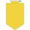 【CAINZ-DASH】日本緑十字社 ビニールワッペン（胸章）　黄無地タイプ　９０×６０ｍｍ　エンビ 126103【別送品】
