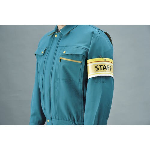 CAINZ-DASH】日本緑十字社 差し込み式腕章（ビニール製） 青 腕章