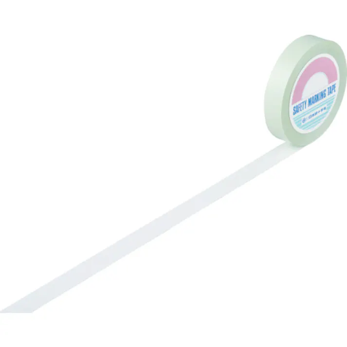 【CAINZ-DASH】日本緑十字社 ガードテープ(ラインテープ) 白 GT-252W 25mm幅×20m 屋内用 148031【別送品】