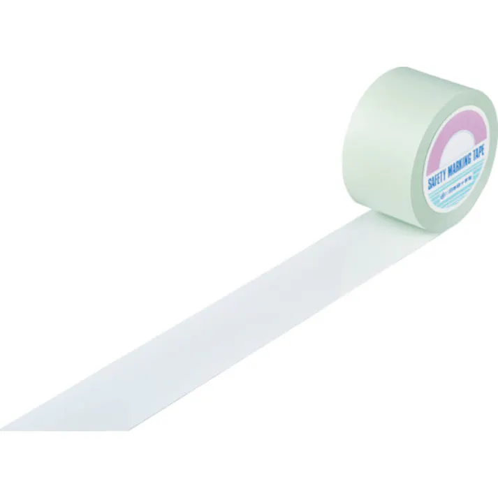 【CAINZ-DASH】日本緑十字社 ガードテープ(ラインテープ) 白 GT-752W 75mm幅×20m 屋内用 148111【別送品】