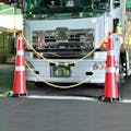 【CAINZ-DASH】日本緑十字社 ジャンボコーン（赤）・反射シート付　ＪＲＣ－Ｒ　１４２０×４８０ｍｍ　ウエイト付 116130【別送品】