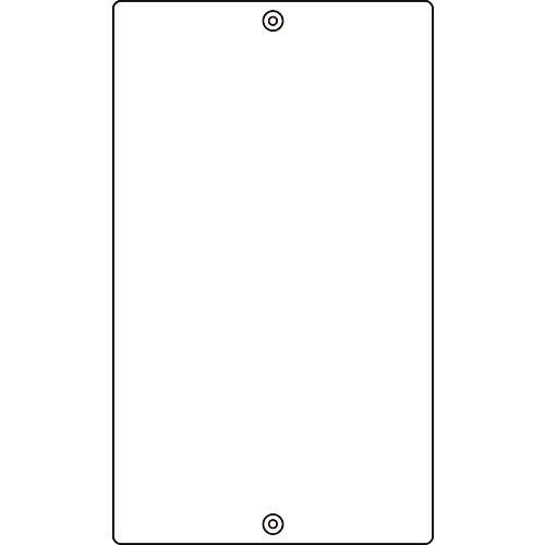 日本緑十字社 構内用標識 白無地タイプ Kタテ白 680×400mm スチール 山型 108510 安全標識 日本緑十字社 構内用標識 白無地タイプ Kタテ白 680×400mm スチール 山型 108510 安全標識