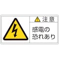 【CAINZ-DASH】日本緑十字社 ＰＬ警告ステッカー　注意・感電の恐れあり　ＰＬ－１１３（小）　３５×７０ｍｍ　１０枚組 203113【別送品】