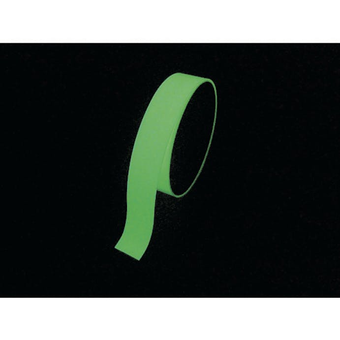 【CAINZ-DASH】日本緑十字社 高輝度蓄光テープ　ＦＬＡ－２００５　２０ｍｍ幅×５ｍ　ＰＥＴ 361009【別送品】