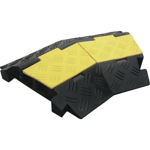 日本緑十字社 ケーブルプロテクター 2系統タイプ/コーナー用 ケーブルガード2C(R) 400×250×45mm 286204 ケーブルカバー(床用) 日本緑十字社 ケーブルプロテクター 2系統タイプ/コーナー用 ケーブルガード2C(R) 400×250×45mm 286204 ケーブルカバー(床用)