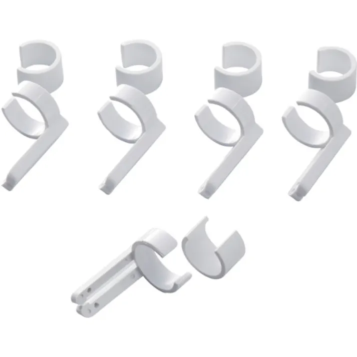 【CAINZ-DASH】日本緑十字社 のぼり旗からみつき防止ストッパー 5個組(5枚分) 3mポール用 ノボリ用ストッパー 255118【別送品】