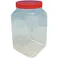 【CAINZ-DASH】日本緑十字社 角型PET容器(食品ボトル) 375424【別送品】